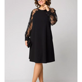 Barbara - Elegantne crne seksi čipkaste haljine