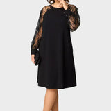 Kalina - Elegantna crna haljina