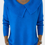 Lucia - Topla majica s mekanim ovratnikom