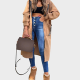 Roza - Duga hudica s kapuljačom