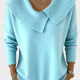 Lucia - Topla majica s mekanim ovratnikom