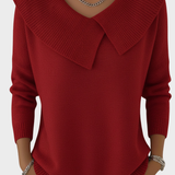 Lucia - Topla majica s mekanim ovratnikom