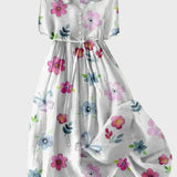 Haljina s Proljetnim Cvijećem