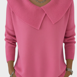 Lucia - Topla majica s mekanim ovratnikom