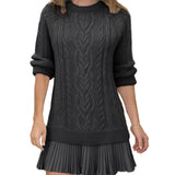 Nika - Kratka pletena haljina