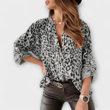 Biserka - Moderna Blusa Leoparda