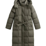 CARMEN -  Dugačka jakna s remenom