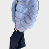 Amira -  Elegantna jakna od umjetnog krzna