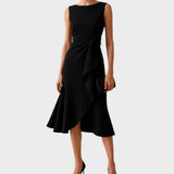 Antonija – Elegantna večernja haljina s detaljem mašne