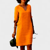 Lana - Haljina s V-izrezom