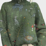 CORAL - džemper s rol ovratnikom