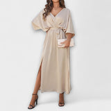 Sabrina – Sofisticirana maxi haljina s V izrezom