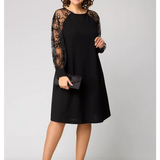 Barbara - Elegantne crne seksi čipkaste haljine