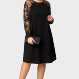 Kalina - Elegantna crna haljina