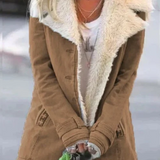 Andrea - Elegantni Douillette Jas