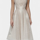 Dragana Duga Haljina s Vezenjem