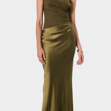 Nika Duga Haljina za Party s Asimetričnim Izrezom