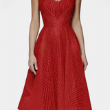 Dragana Duga Haljina s Vezenjem