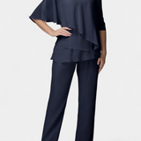 Lana Dvije Dijela s Ženskom Siluetom bez Napora