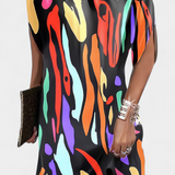 Ena Midi Haljina Bez Vremenskog Okvira s Okruglim Izrezom