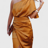 Danica Haljina Fluida s Elegantnom i Vječnom Siluetom