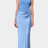 Nika Duga Haljina za Party s Asimetričnim Izrezom