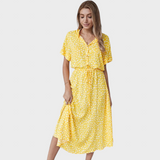 Tena - Elegantna Ljetna Haljina Višebojna