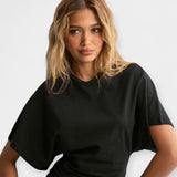 Stana - Majica s Udubljenim Širokim Rukavima