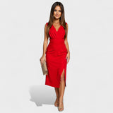 Lea - Midi haljina s prorezom