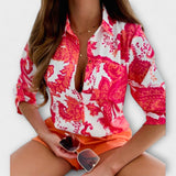 Camila – Sofisticirana Geometrijska Bluza